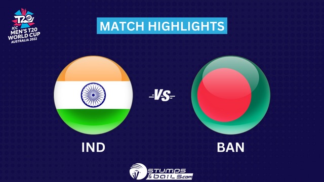 IND vs BAN Match Highlights