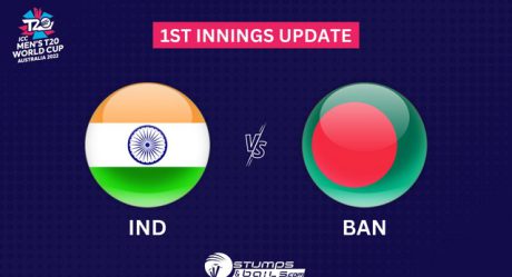 IND VS BAN 1st Innings Update T20 World Cup 2022: Virat Fires Again As India Scores 184
