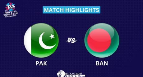 T20 WC: Pakistan Beat Bangladesh to Qualify for the Semi-finals of the T20 World Cup