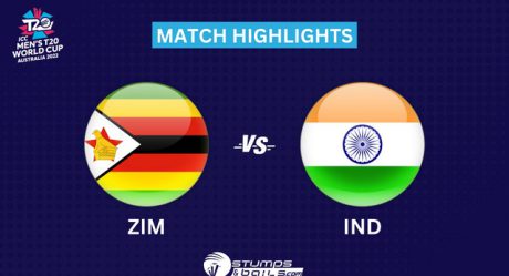 IND Vs ZIM ICC T20 World Cup 2022: India to play England in second semi-final after defeating Zimbabwe by 71 runs