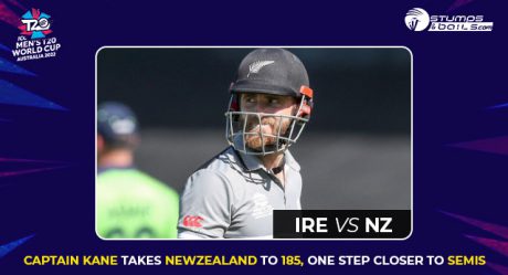 NZ vs IRE 1st Innings T20 World Cup 2022: Captain Kane Takes New Zealand to 185, One Step Closer to Semis