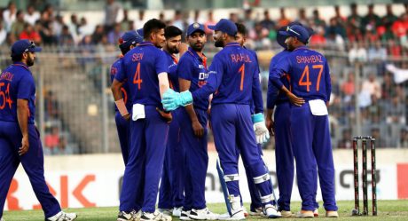 India fined for slow over-rate in 1st ODI against Bangladesh