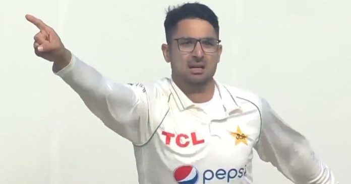 Abrar Ahmed First Five Test Wickets