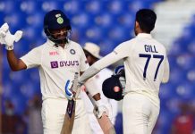 Gill and Pujara’s Century enables India to set a target of 513 for Bangladesh at the end of Day 3 Pujara's Century