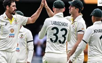 AUS VS SA 1st TEST DAY 1: 15 Wickets Fall On Day 1 as AUS-SA Struggle at the Gabba AUS VS SA 1st TEST DAY 1