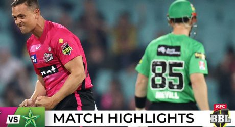 KFC BBL Highlights: Sydney Sixers register second win with 7-wicket triumph over Melbourne Stars