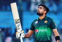 Pakistan Skipper Babar Azam’s ton, concludes New Zealand Test With a Six Babar Azam Hits Six
