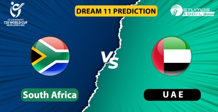 SA-WU19 vs UAE-WU19 Dream 11 Prediction