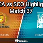 KFC BBL 12 Josh Inglis and Aaron Hardie guide Perth Scorchers to win over Heats