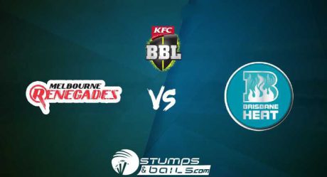 BBL 12 Finals Race: Brisbane Heat beat Melbourne Renegades by 7 wickets, qualify for BBL 12 Challenger