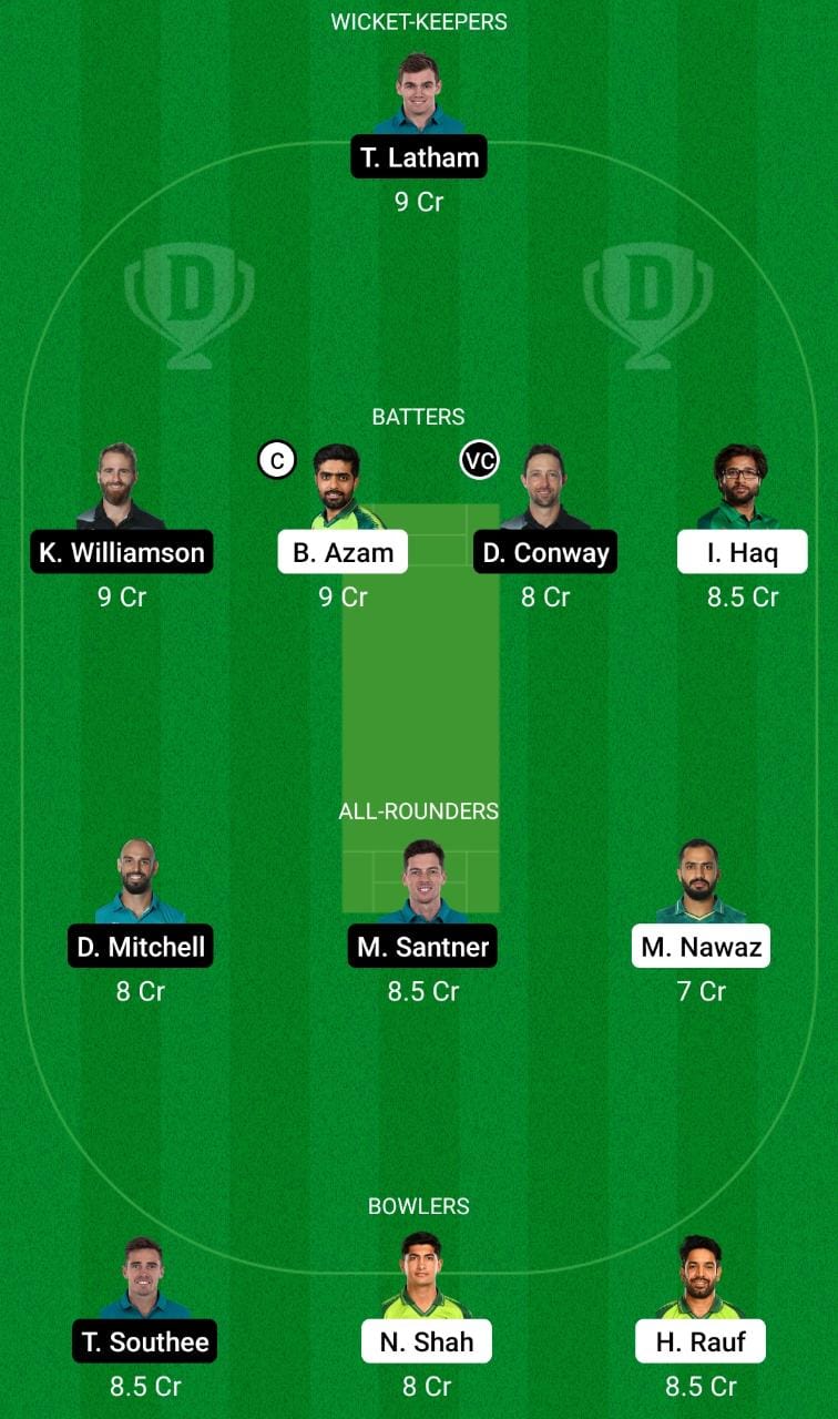 PAK vs NZ Dream 11 Prediction