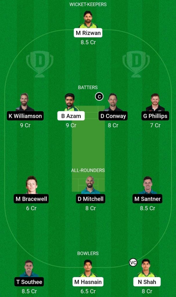 PAK vs NZ Dream 11 Prediction