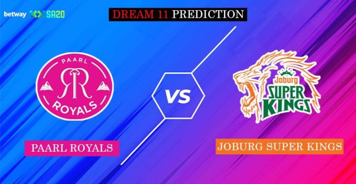 PRL vs JOH Dream 11 Prediction