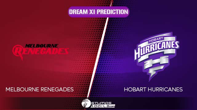 REN vs HUR Dream11 Prediction Today Big Bash League T20 Match 26: Fantasy  Cricket Hints Melbourne Renegades vs Hobart Hurricanes