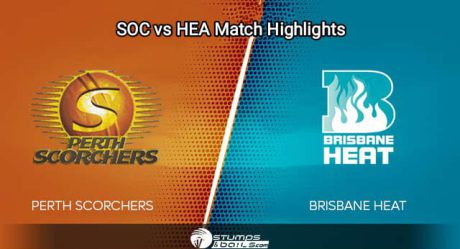 SCO vs HEA: Hardie and Bancroft destroy Brisbane bowlers by 7 wickets to reach top of the table 