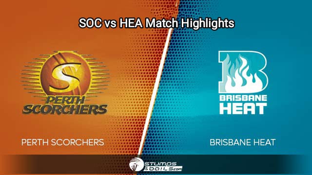 SCO vs HEA Match Highlights