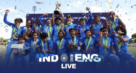 India U-19 Women beat England to become the new U-19 Women’s World Cup Champions 