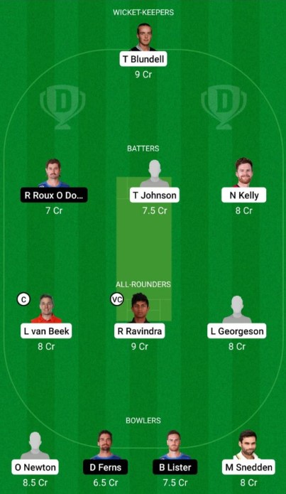 WF vs AA Dream 11 Experts Team 1