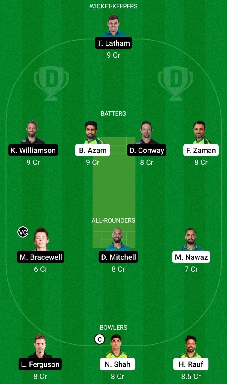 PAK vs NZ Dream 11 Prediction Team2