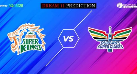 JOH vs DUR Dream11 Prediction, SA T20 League, Johannesburg Super Kings vs Durban Super Giants Match Preview, Fantasy Team, Probable Playing 11, Dream11 winning Tips, Live Match Score, Pitch Report, Injury & Updates.