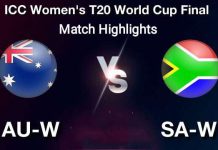 Australia secure sixth Women’s T20 World Cup title with stylish win over South Africa AU-W vs SA-W Match Highlights