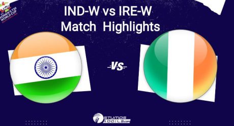 IN-W vs IR-W Match Highlights, T20 World Cup: India women beat Ireland by 5 runs, qualify for semis