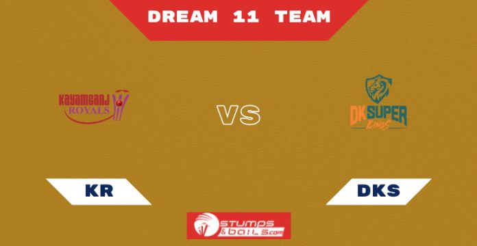 KR vs DSK Dream11 Team