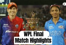 Mumbai Indians Women become first ever Women’s Premier League Champions after defeating Delhi Capitals in the final DEL-W vs MI-W Match Highlights