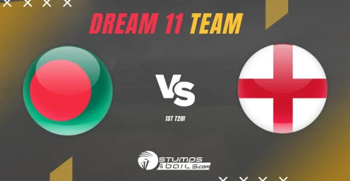 ENG vs BAN Dream 11 Team