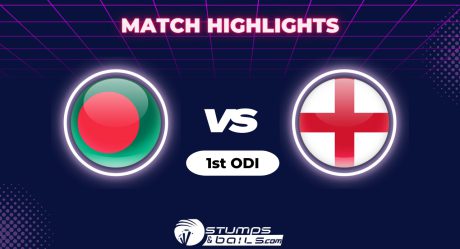 ENG vs BAN Match Highlights: Dawid Malan’s Century puts Visitors 1-0 in the ODI series, England Beats Bangladesh by 3 Wickets