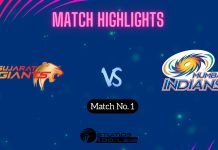 WPL 2023 MI vs GG: Gujrat Giants Crushed by Mumbai Indians in the 1st game of WPL GUJ-W vs MI-W Highlights