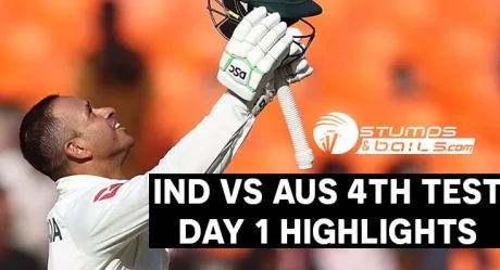 IND vs AUS 4th test, Day 1 Highlights: Khawaja’s hundred keep Australia in control on opening day of fourth BGT test  