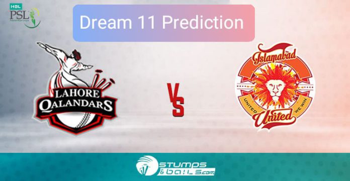 ISL vs LAH Dream 11 Prediction