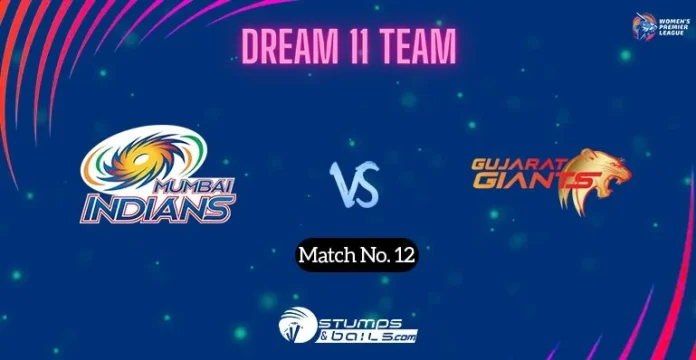 MI-W vs GUJ-W Dream11 Team Today