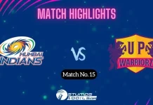 MI-W vs UPW Match Highlights: Deepti, Sophie takes over Mumbai Indians MI-W vs UPW Match Highlights
