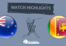 Sri Lanka World Cup Qualification in trouble as New Zealand beat Sri Lanka by 6 wickets and claim series 2-0 NZ vs SL 3rd ODI Match Highlights