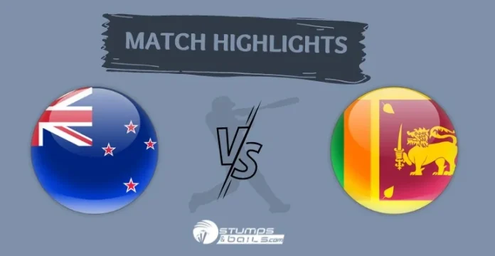 NZ vs SL 3rd ODI Match Highlights