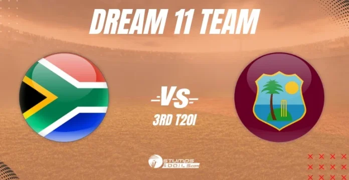 SA vs WI Dream11 Team