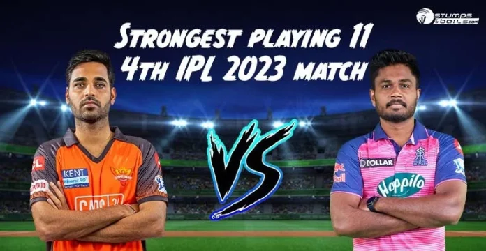 Strongest playing 11 for SRH vs RR