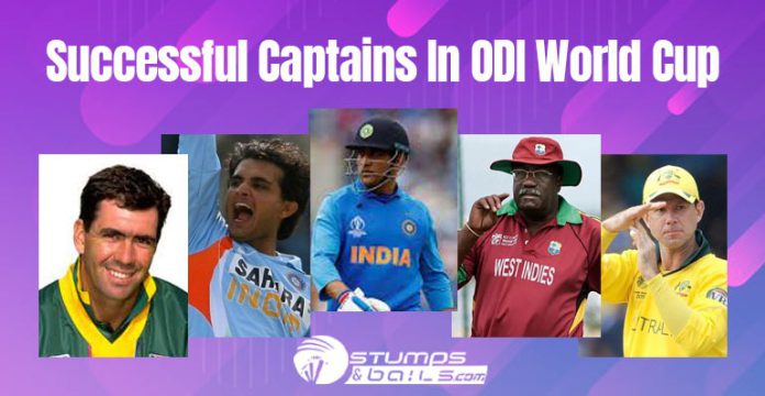 Successful Captains In ODI World Cup