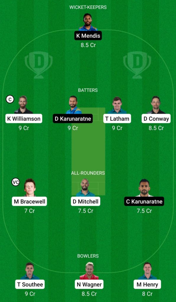 NZ vs SL Dream11 Prediction