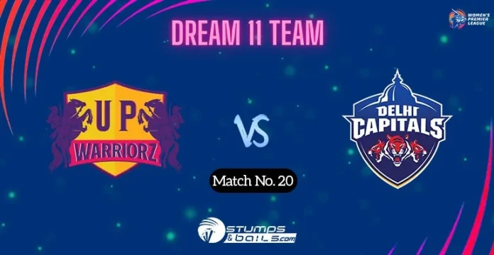 UP-W vs DEL-W Dream11 Team Today