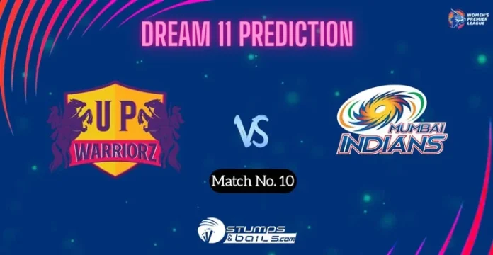 UP-W vs MI-W Dream11 Prediction Today
