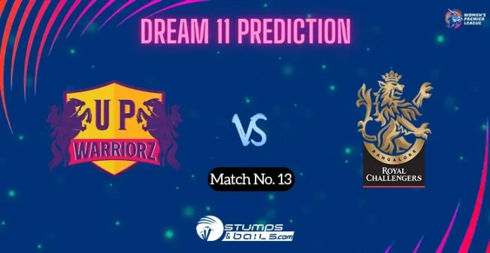 UP-W vs RCB-W Dream11 Prediction