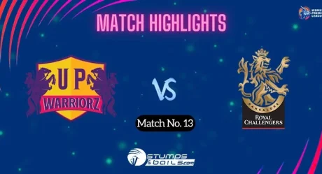 WPL 2023:- UPW vs RCB-W Highlights: Kanika Ahuja, Richa Ghosh leads RCB chase after top-order collapse