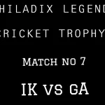IK vs GA Dream 11 Prediction, KhiladiX Legends Cricket Trophy, Match No 7 KXLCT-T20 Fantasy Tips, IK vs GA Dream 11   