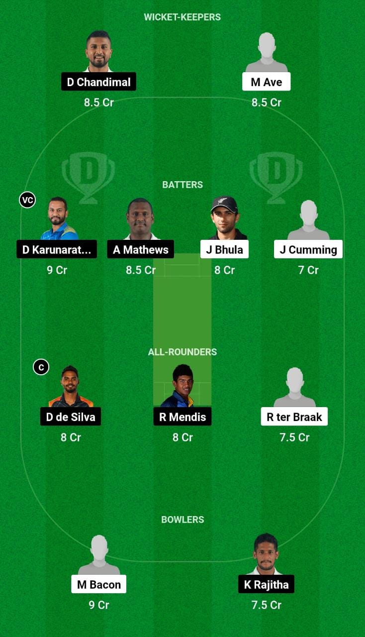 NZ- XI vs SL Dream11 prediction