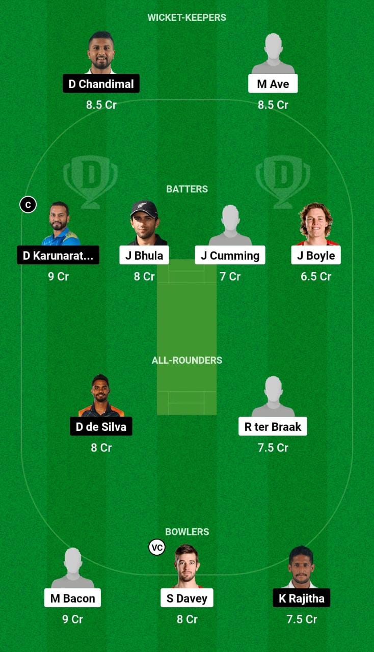 NZ- XI vs SL Dream11 prediction