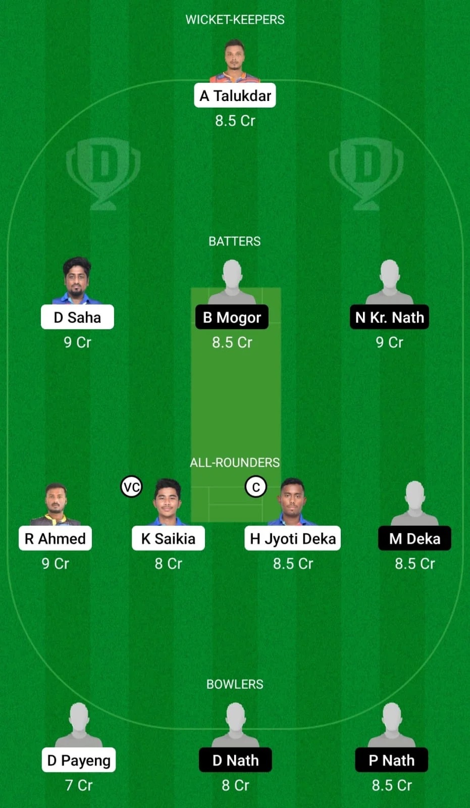 BDM vs EGC Dream 11 Prediction