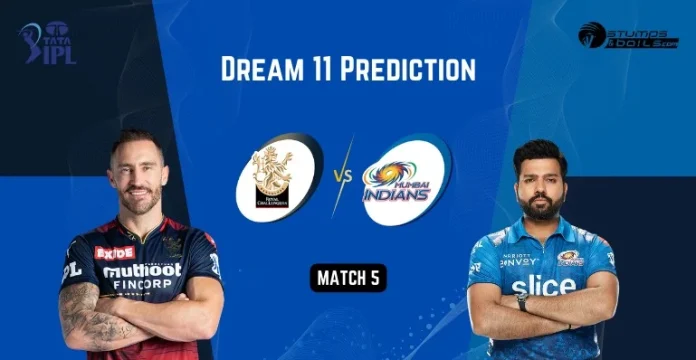 RCB vs MI Dream11 Prediction